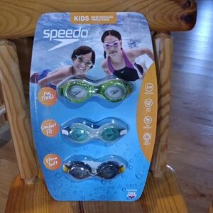 Speedo Kids Fun Prints Swim Goggles Set